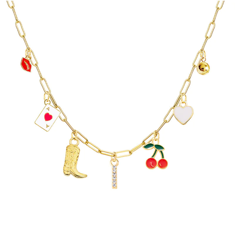 26-Letter Diamond Necklace