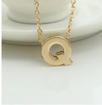 26 Letter Necklace - Fashion Accessory Choker