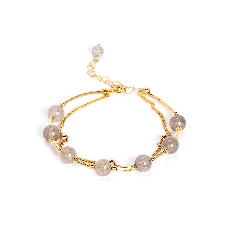 Crystal Bracelet Special-interest Design South Korea Temperament Moonstone