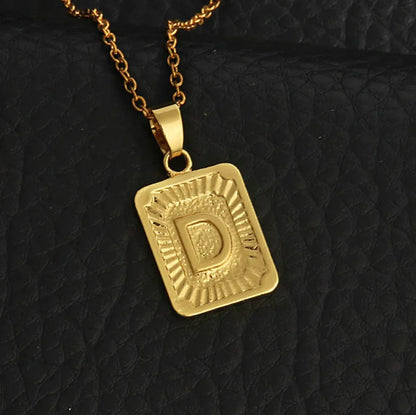 Gold Letter Necklace