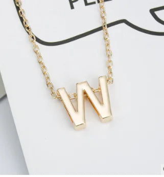 26 Letter Necklace - Fashion Accessory Choker