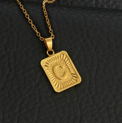 Gold Letter Necklace
