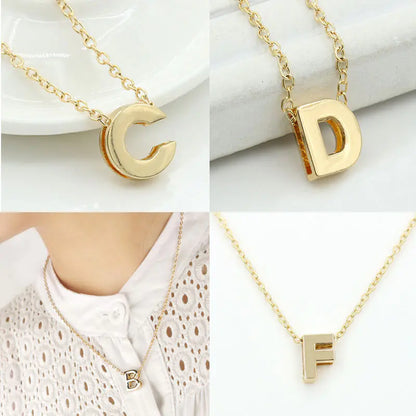 26 Letter Necklace - Fashion Accessory Choker