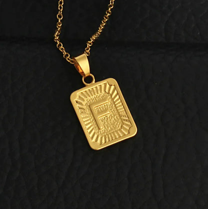 Gold Letter Necklace