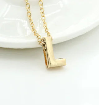 26 Letter Necklace - Fashion Accessory Choker