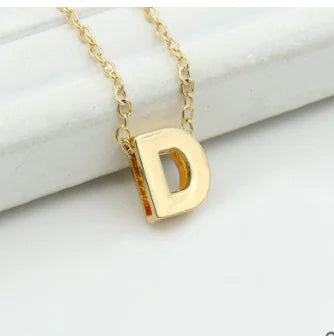 26 Letter Necklace - Fashion Accessory Choker